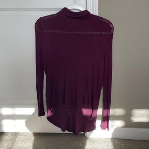 Long sleeve turtle neck